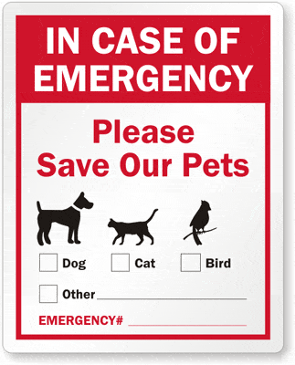 Please Save our Pets - Emergency
